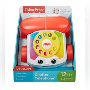 Fisher-Price Chatter Telephone Pull Toy